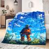 Naruto Anime Print Blanket Warm  Comfortable Flannel Blanket Suitable for Bedrooms, Sofas, Beds, Chairs, Picnics, Travel