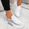 Summer New Women's Shoes Casual Fashion Mesh Breathable All-match Running Sneakers Flying Woven Comfortable Casual Shoes