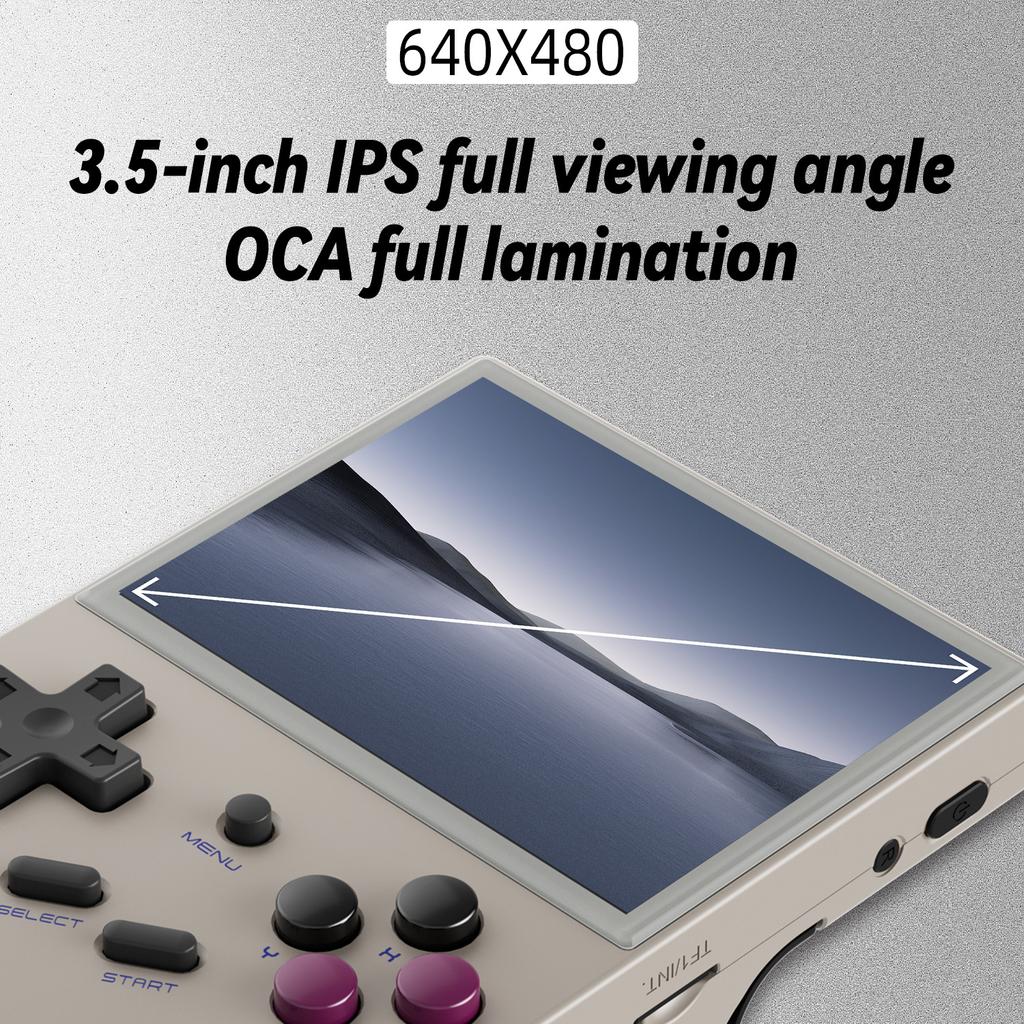 RG35XX Retro Handheld Game Console Portable Handheld Game Console With 2600mAh Battery 3.5 Inch Screen Game Controller