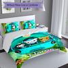 3pcs Custom Name Octonauts Bedding Set,Includes 1 Duvet Cover and 2 Pillowcases,All-season Bedroom Decor