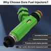 6PCS Fuel Injector For Mitsubishi Montero Sport 3.0L V6 1998-2003 195500-3170