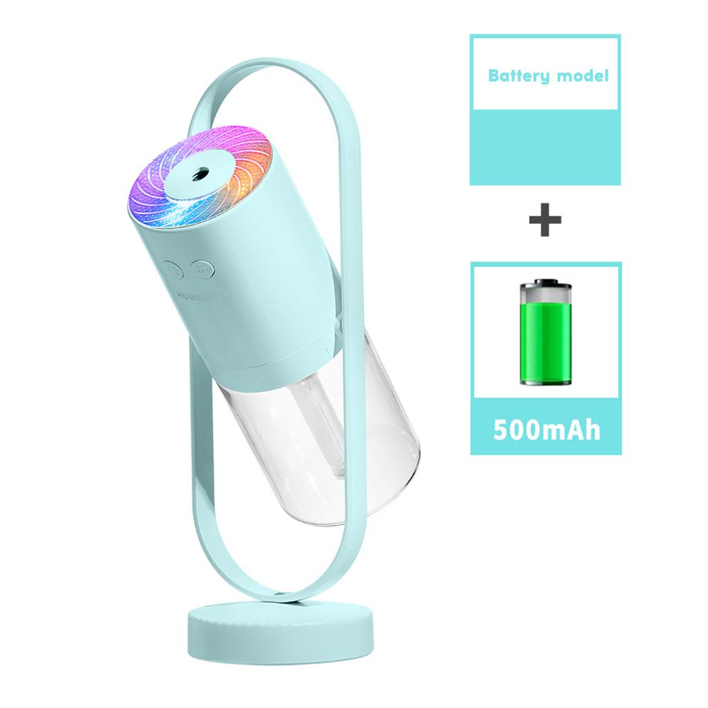 200 мл роторный увлажнитель воздуха с нано-тонким туманом, бесшумное увлажнение, свежий воздух, влажная кожа, красочная ночь