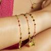 Bracelet - LUXENTER - Suor - Argent 925 - Or Jaune 18K - Cristal Multicolore