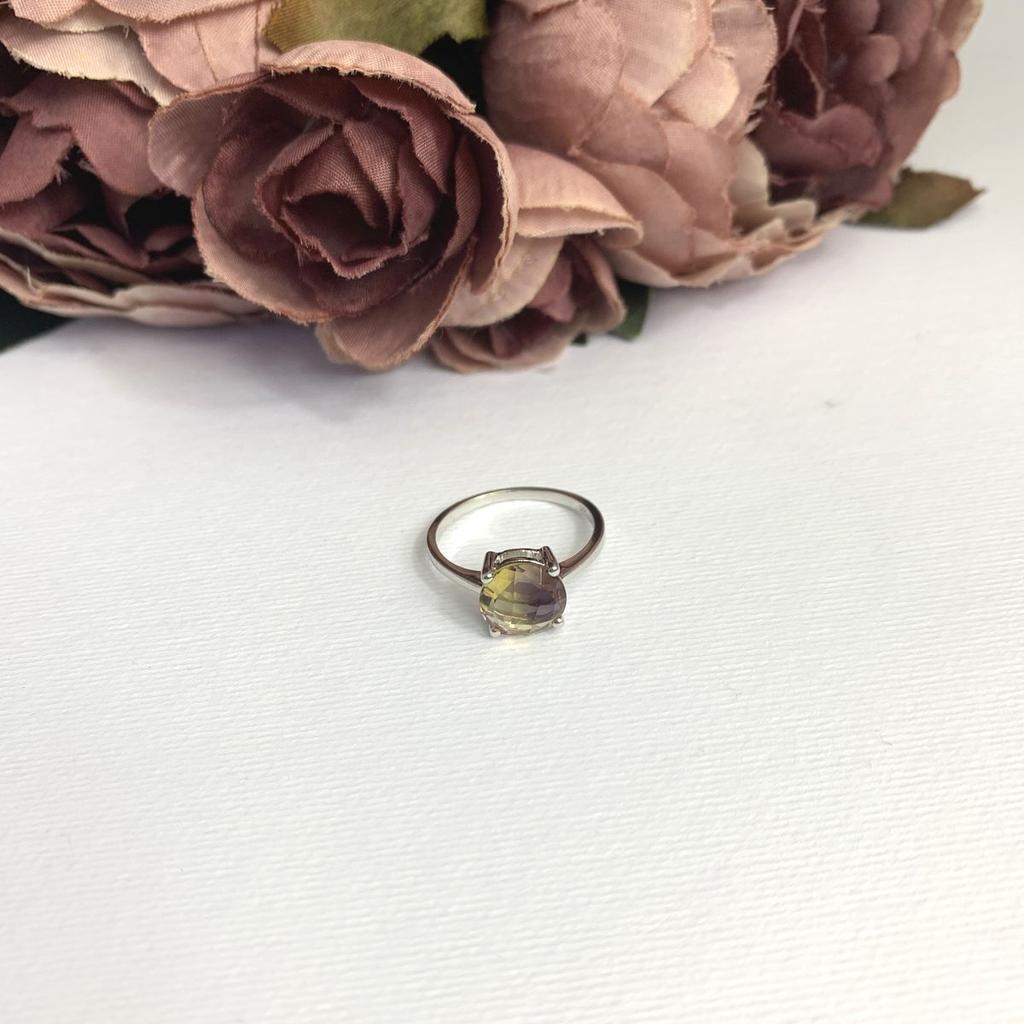 Серебряное кольцо с аметрином nano 1.568ct (2088998)