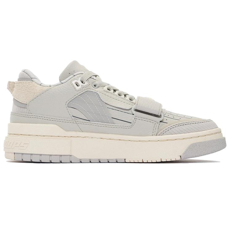 Кроссовки для скейтборда Li Ning Rookie Женские Низкие Seed Желто-серые/Матовый Экрю ABCS028-12