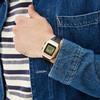 Casio Мужские YOUTH 41 мм Золотые часы F-201WAM-9A F-201WAM-9A