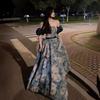 High-end evening dress women's high-end sense birthday party temperament princess dress graduation ceremony bar mitzvah dress art test