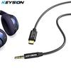 KEYSION HIFI ЦАП усилитель для наушников USB Type C к AUX мужской динамик аудио адаптер автомобильный AUX конвертер