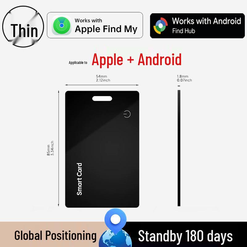 Apple-Specific Bluetooth GPS Locator for Elderly & Children – Anti-Loss Finder and Tracker