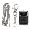 Tiny Digital Camera 1080P FHD 2MP Retro Thumb Sized Camera Keychain with 128GB Storage Card 0.96 Inch Screen