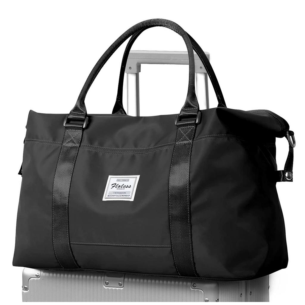 Дорожная сумка, спортивная сумка-тоут для спортзала, сумки для ночных поездок на выходные для женщин с чехлом-тележкой, складная сумка для ручной клади