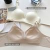 Traceless underwear women's summer thin small breasts gather and close secondary breasts, new jelly strips, anti-sagging bra