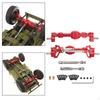 Bridge Shaft Complete Set, Metal Front Rear Axle Assembly Set for C8815 1:10 Scale RC Hobby Car