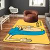 Beavis and Butt-Head Rug Floor Mat for Living Room or Bedroom Soft and Comfortable Carpet a Gift for Birthday and Holiday.NFF0928618