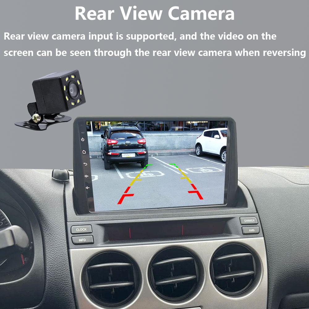 Ndroid 13 для Mazda 6 2002 - 2008 Мультимедиа Навигация GPS Видео Автомагнитола Плеер Стерео Carplay Монитор Радио Экран ТВ