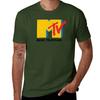 Футболка MTV с графическим принтом, забавные костюмы, блузка с животными, приталенные футболки для мальчиков и мужчин.