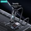 USAMS 165 Вт Двойное PD 30 Вт и QC3.0 Быстрое автомобильное зарядное устройство