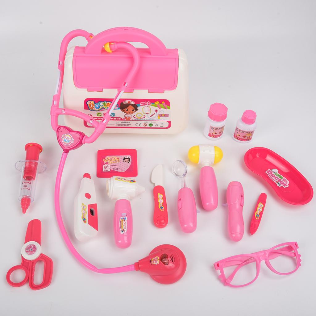 Детский игрушечный набор «Доктор» Девочка играет роль семьи Инъекция Мальчик Младенец Медицинский стетоскоп Медсестра 3 года