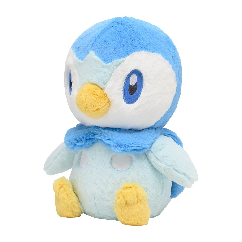 Pokemon Center Original Fluffy Hug Мягкая игрушка Piplup 34 x 29 x 22 x Ш x (HD см)