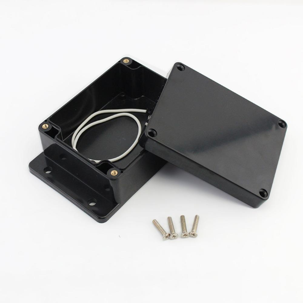 Enclosure Black IP65 Waterproof Junction Box Universal Electric Project ABS Plastic