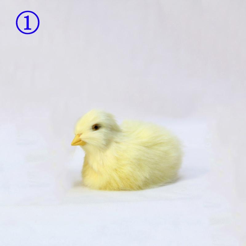 Имитация цыпленка, плюшевая игрушка, реалистичная пушистая кукла-животное, искусственная модель курицы, фигурка, детское познание, пасхальный подарок, детская игрушка