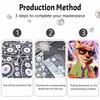 Disney Жемчужная живопись своими руками Зверополис Nickelodeon Вечеринка Король Жемчужное искусство Живопись Жемчужными камнями, Поделки для украшения стен дома