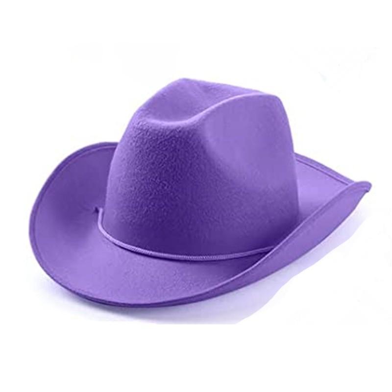 Solid Cowboy Color Hat Costume Prop Sewing Craft Party Gift Supplies Friends