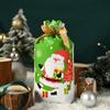 50 ШТ. Подарочные Коробки С Рождеством Xmas Мешки Для Конфет Снеговики Снежинки Мешки Для Печенья Санта-Клаус Мешок Для Конфетных Угощений Рождество