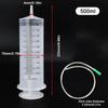 550/300/100ml Large Capacity Syringes Reusable Needle Barrel Oil Pump With Hose For Pet Feeding Measuring Pump Vacuum Syringe