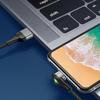 Магнитный кабель для зарядки 3-в-1 с угловым разъемом для Apple, Type-C, Android-телефонов