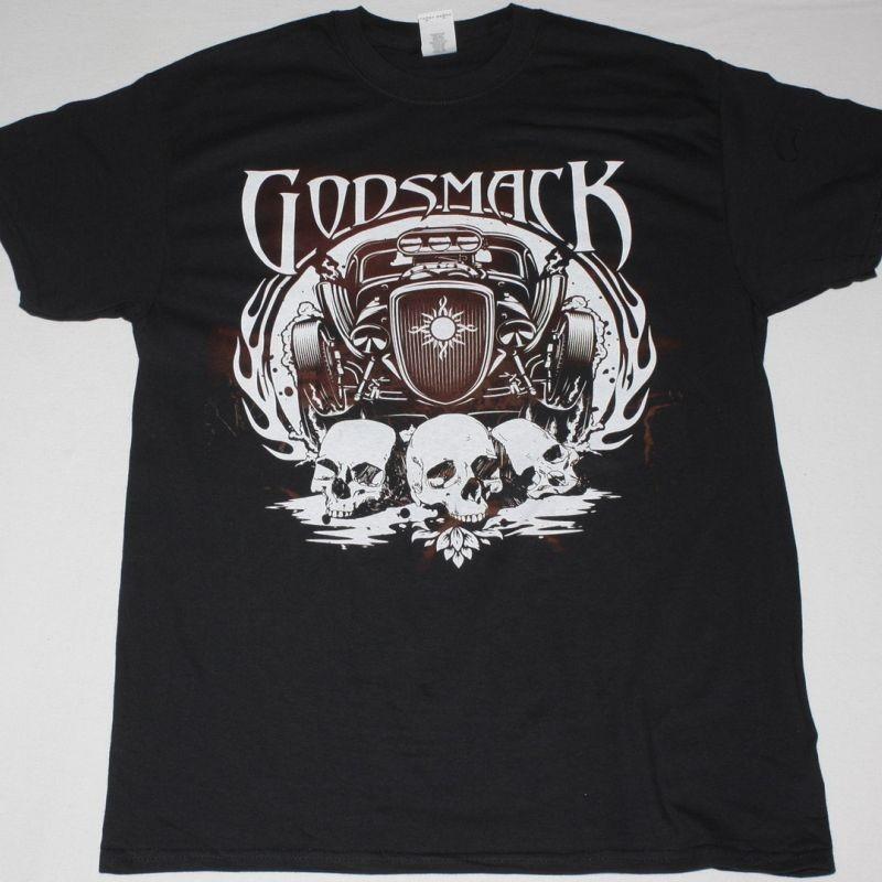 Подарок для фаната группы Godsmack Черная футболка Унисекс S-5XL LO601 Унисекс Футболка
