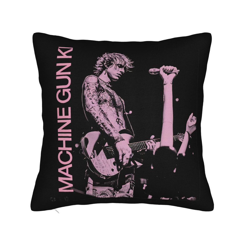 Наволочка MGK Полиэстер Чехол для подушки Декоративный Чехол для декоративной подушки Machine Gun Kelly Домашний Прямая поставка 4040см