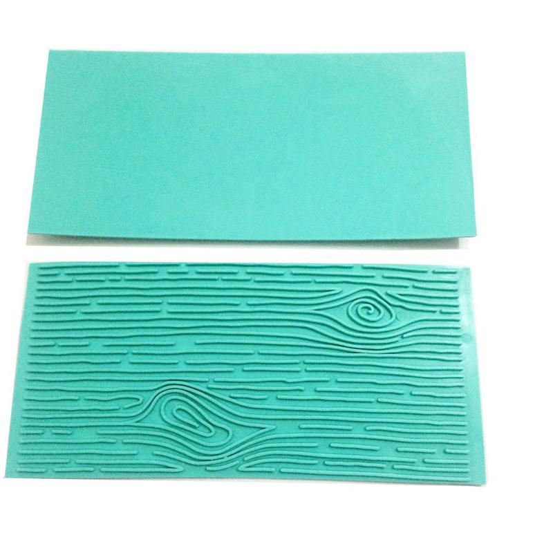 2 шт./компл. кора стены торт форма рельефная помадка кирпич дерево зерно форма для выпечки резак DIY форма для выпечки кондитерских изделий инструменты для украшения торта