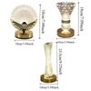 High-End Dimmable Crystal Table Lamp Adjustable Soft Lights Acrylic Night Light Touch Control Ornaments LED Desk Lamp Home Decor