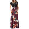 Stunning Women Boho Floral Long Maxi Dress For Cocktail Parties And Summer Events