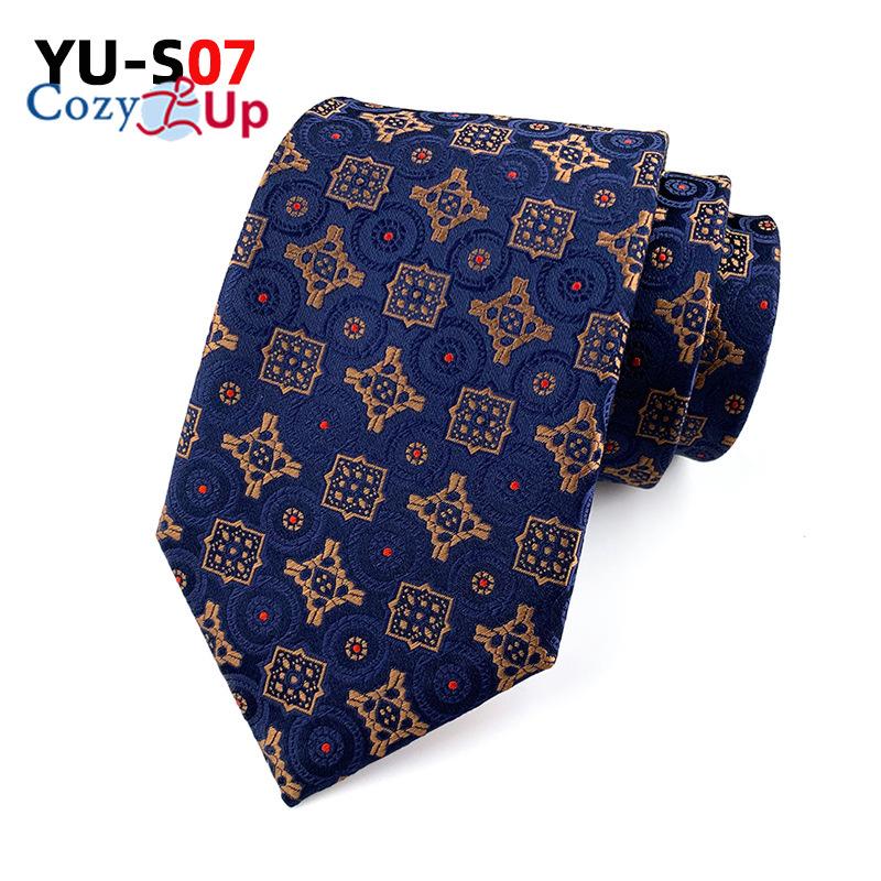 3,15 дюйма(8 см) Модный мужской галстук в клетку с узором PaisleyTies для свадьбы