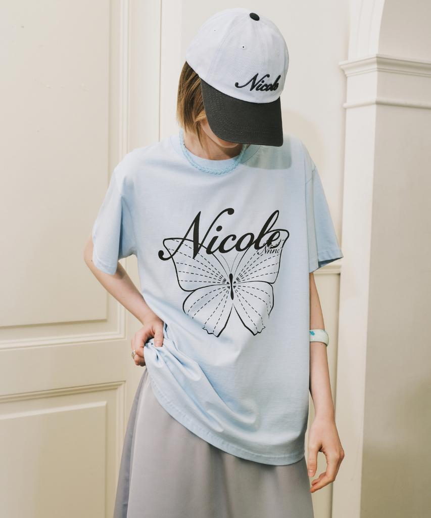 Nigaennikol Топ с рукавами-бабочками Nicole_Sora Brown