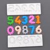 Number Lollipop Silicone Sugarcraft Mold Resin Tools Cupcake Fondant Cake Decorating Tools
