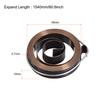 Drill Press Return Spring Quill Spring Feed Return Coil Spring Assembly Blackening Expand Length 680-1800mm Spring OD 34-66mm