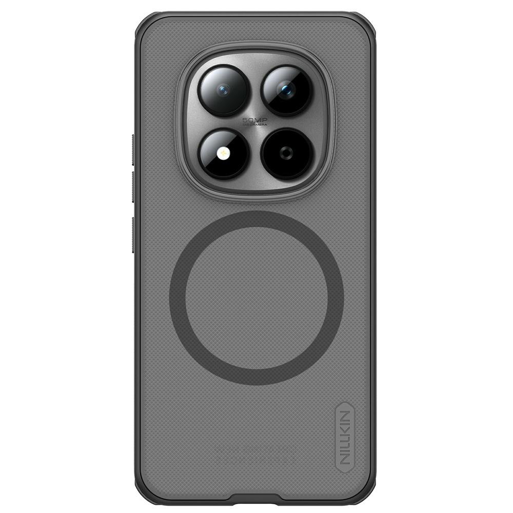 Nillkin Frosted Shield Pro MagSafe Case for Xiaomi Redmi Note 15 Pro Plus 5G / Poco M8 Pro 5G - Transparent / Black