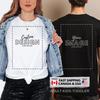 Custom Shirt | Personalized Tshirt Design, Create Your Own Graphic Tee, Customized Text and Logo T-Shirt for Ladies, Men and Youth