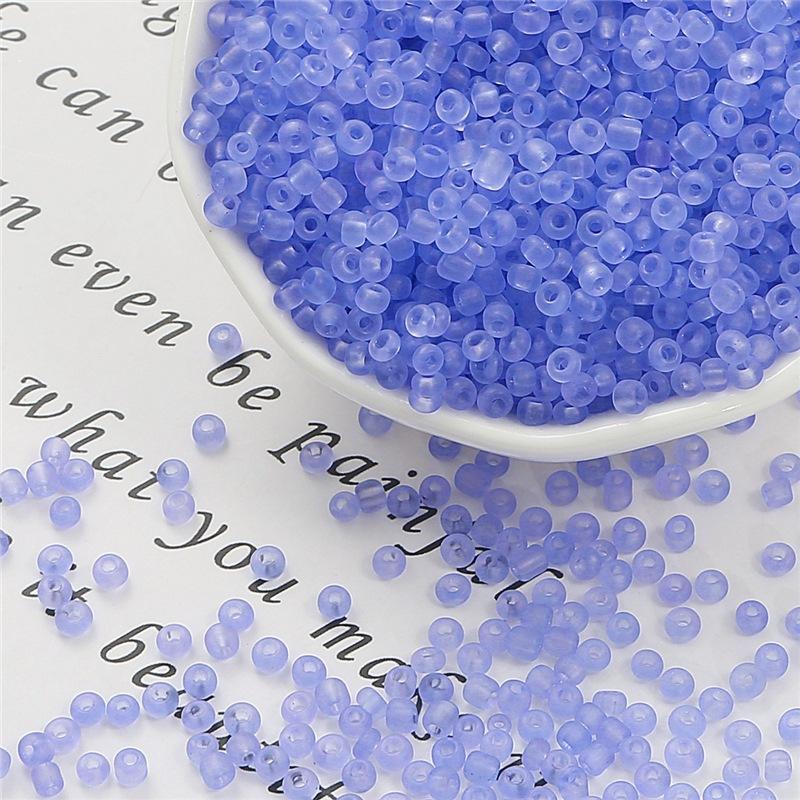 3 мм 700 шт./пакет шитье популярный бисер стеклянные ювелирные изделия разделитель матовые цвета круглые однородные бусины высокого качества прозрачный размер для рукоделия