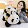 Мягкая кукла-панда в приседе Мягкая плюшевая кукла-панда Мягкие игрушки-панды Украшение комнаты