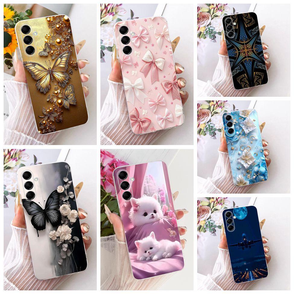 For Samsung M14 5G SM-M146B Casing For Samsung Galaxy M14 5G Case Luxury Fashion Butterfly Funny Cute Painted Cover