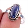 Natural Kyanite Gemstone Handmade 925 Solid Sterling Silver Gift Ring S.9 a8E57