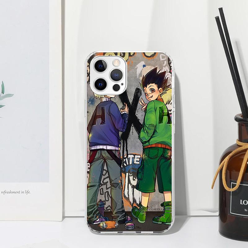 Чехол для телефона с аниме Hunter HXH для iPhone 17 Air 16 15 Plus 16E 14 Pro Max 13 Mini 12 11 7 8 SE Fundas Мягкая задняя крышка 17 Air 16 15