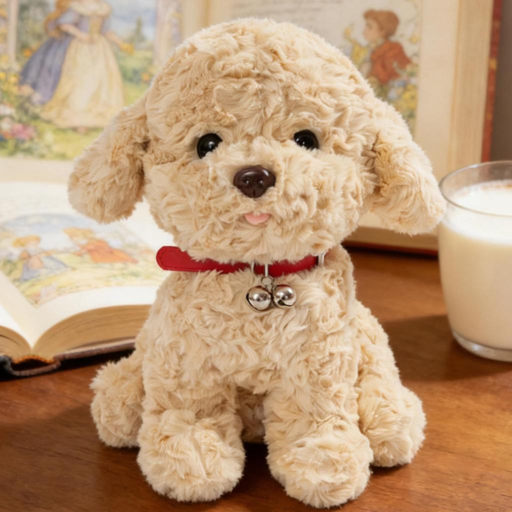 Plush Robot Puppy Interactive Animal Toy Robotic Puppy Dog Realistic for Boys Girls Family Friends Youth Teens Birthday