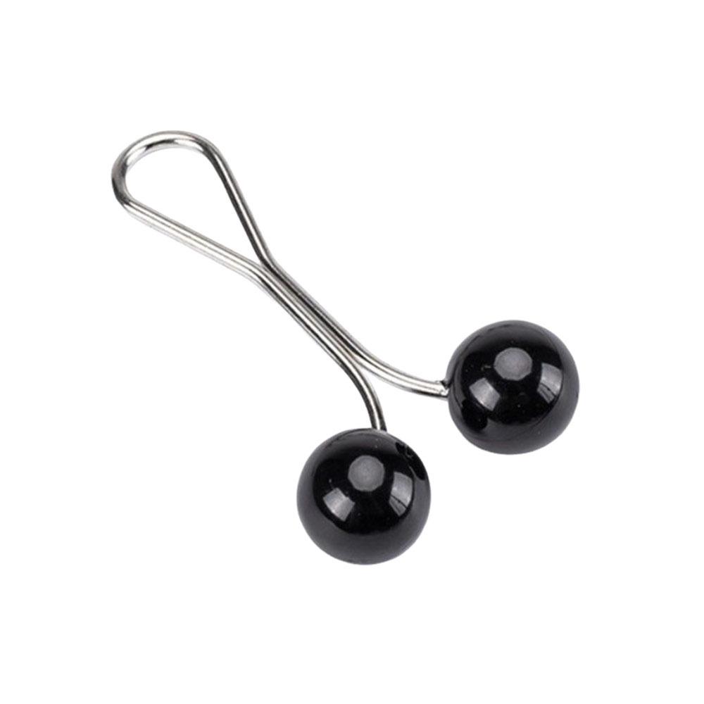 High Quality U-Shaped Pearl Brooch Fixed Straps Adjustable Collar Clip Scarf Pin Anti Slip DIY Sewing Brooches Dress Decoration