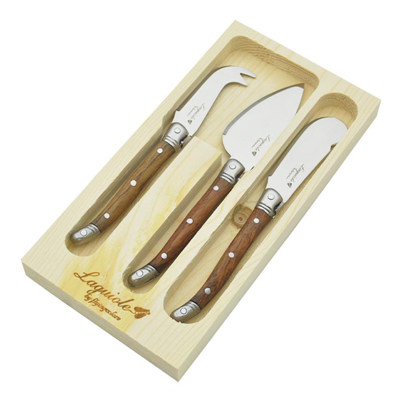 Набор из 3 ножей для сыра Laguiole, ножи для масла, ножи для сыра, скребок, слайсер, резак, красная радуга, столовые приборы, бар, 5,9'' 15,9 см