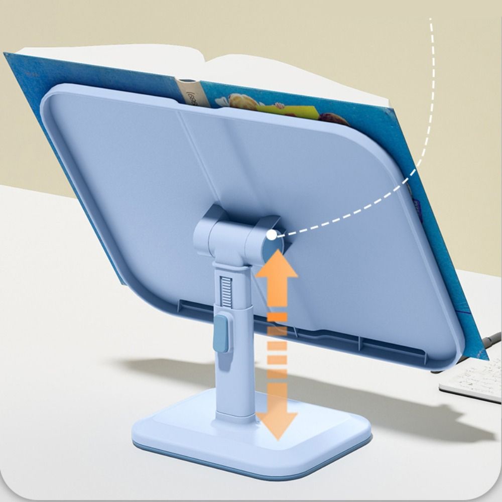 Book Stand Adjustable Reading Book Rack Bookend Reading Tablet Stable Book Holder Home
